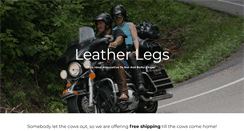 Desktop Screenshot of leatherlegs.net